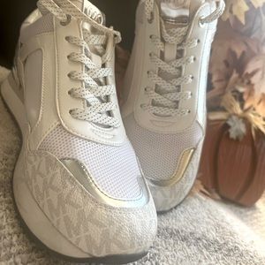 Michael Kors, white tennis shoes